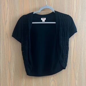 Mossimo Black Knit Cardigan